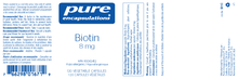 Load image into Gallery viewer, Biotin 8 mg