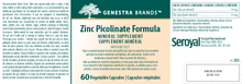Load image into Gallery viewer, Zinc Picolinate Formula