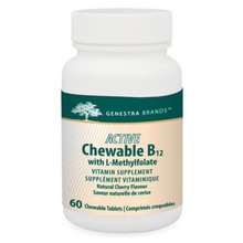 Load image into Gallery viewer, Active Chewable B12 with L-Methylfolate